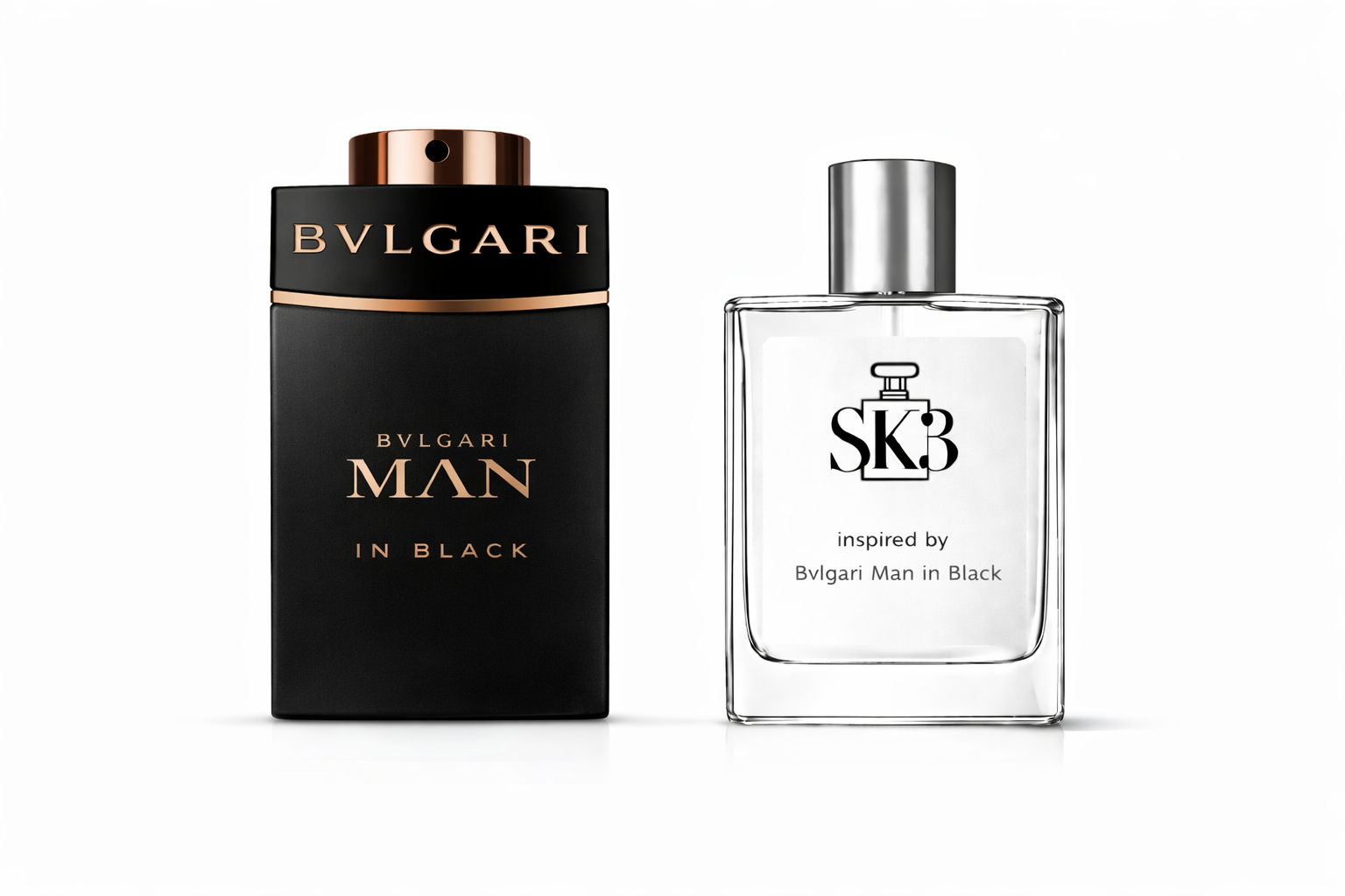 Bvlgari man in black